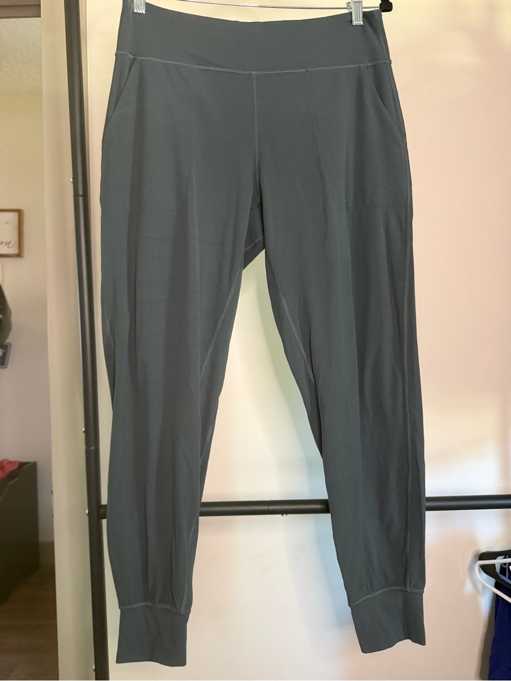 Lululemon Women’s Size 12 Black High Rise Jogger Leggings #29